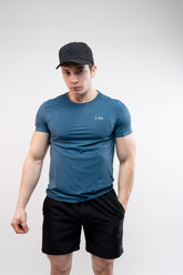 Workout Shirt Dry Fit Blue