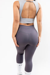 High Waisted Athletic Legging Grey