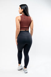 High Waisted Athletic Legging Black