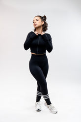 High Waisted Butt Lifting Legging Black