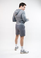 Quick Dry workout gym short Grey