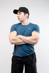 Workout Shirt Dry Fit Blue