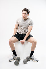 Workout Shirt Dry Fit Beige