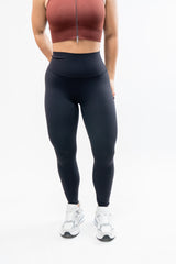 High Waisted Athletic Legging Black