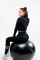 High Waisted Butt Lifting Legging Black