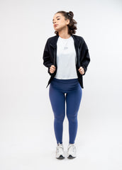 Activewear Quick Dry Black Jacket
